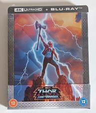 Thor: Love & Thunder Marvel 4K UHD Steelbook - Read Description
