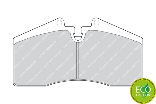 New brake pad set disc - pad,