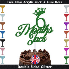 6 Months Birthday Cake Topper