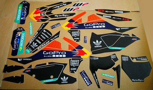 Graphics kit for ktm - graphics,