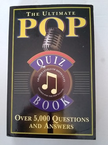 The ultimate pop - quiz, book