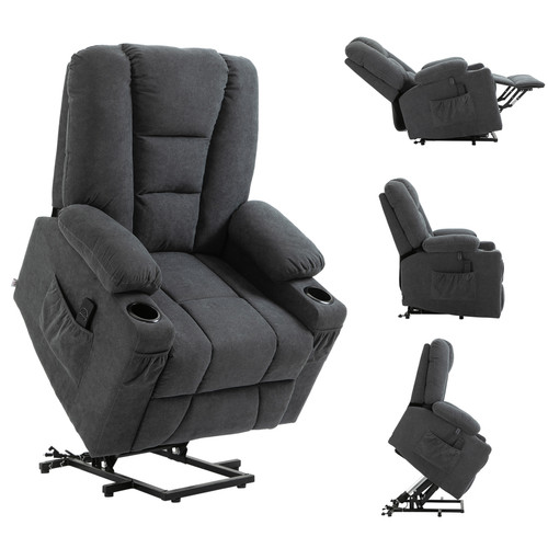 Riser recliner chair charcoal - riser,