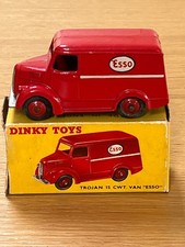 Dinky Toys 450 Esso Trojan 15cwt van in near mint in fair original box