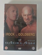 WWE Backlash 2003 DVD The Rock
