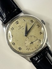 OMEGA Vintage 1940’s 30T2 PC Men’s Manual Silver Sub-Seconds Watch - 2390-8