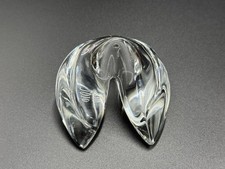 Steuben Glass Fortune Cookie