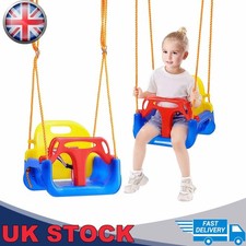3-in-1 Rope Toddler Swing Seat
