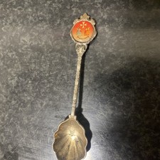 Vintage Silver Plated Souvenir Spoon Malta