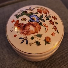 Decorative China Pill Box