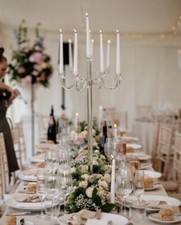 Crystal arm candelabras - 5,