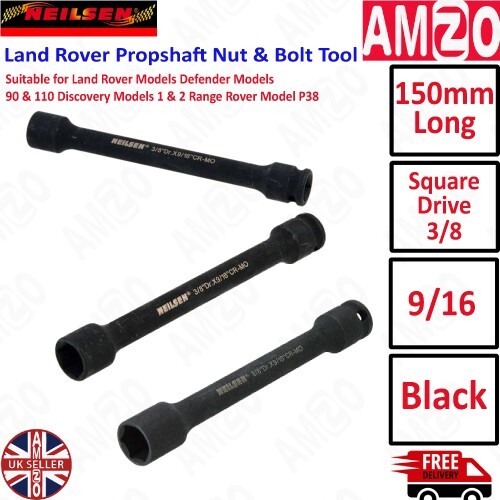Propshaft socket tool - 9/16",