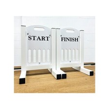 Show Jump Number Markers *Aluminium Start & Finish*  Jump Number Markers Slotted