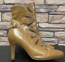 SHELLY LADIES TAN LEATHER ZIP