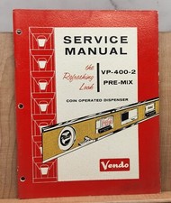 Vintage 1960 Vendo Service