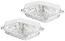 2 x Large Foil Serving Dish