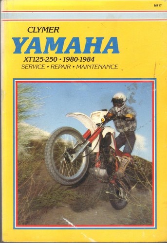 Yamaha xt125 xt200 xt250 - yamaha, xt125,xt200,xt250