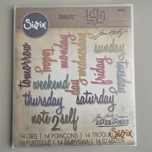 Sizzix thinlits tim holtz - sizzix,