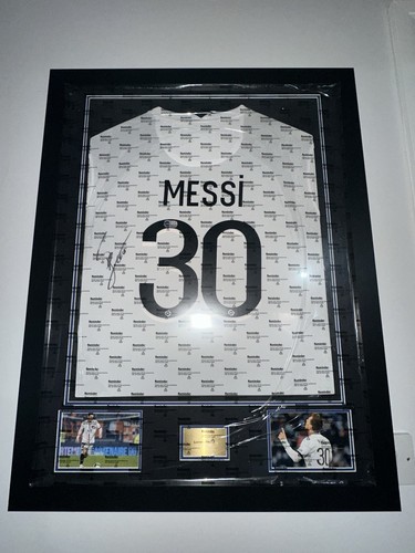 Lionel messi signed psg - signed,