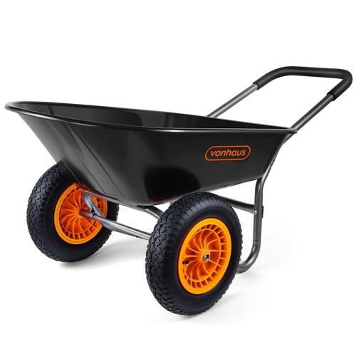 Vonhaus 78l wheelbarrow - 78l, –