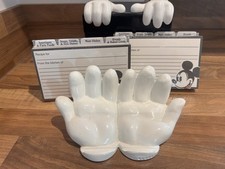 Mickey Mouse Recipe Card Box, Recipe Cards And Card Holder