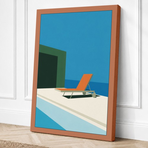 Chair solitude mid century - chair, mid-century