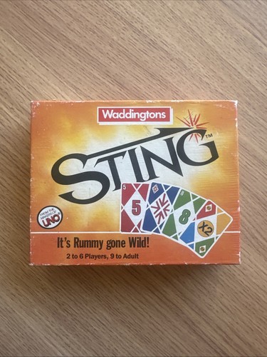 Waddingtons sting vintage 1986 - waddingtons,