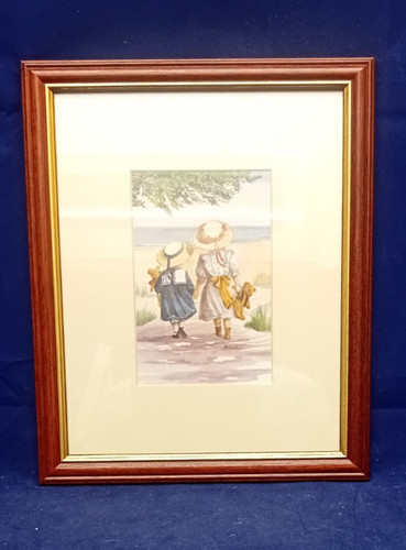 Whittaker art print mounted - art,