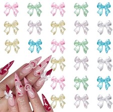 10 pcs Resin Delicate Bows