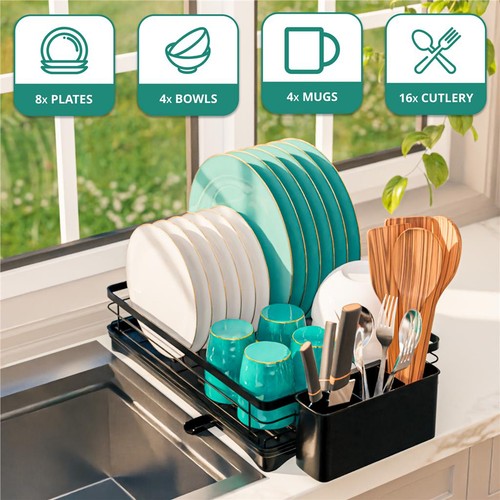 Dish drainer rack kitchen sink - dish,