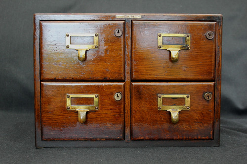 Vintage wooden drawer - vintage, 4