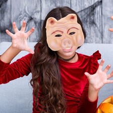 Halloween Pig Mask Lightweight