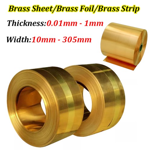 01mm 1mm thick brass - -,