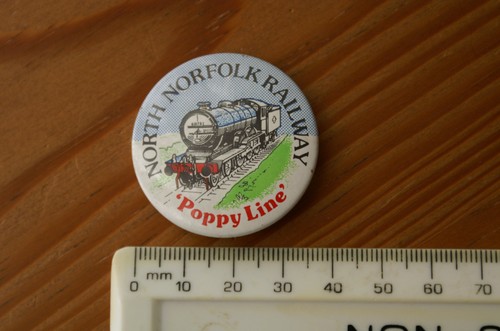 North norfolk railway - railway, pin