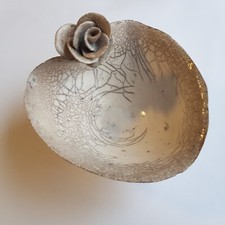 Raku Art Studio Pottery Rose