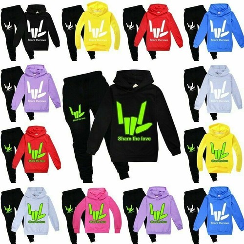Share the love print tracksuit - the,