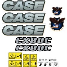 Decal Sticker Set Case CX80C