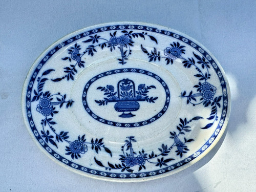 Antique minton delft blue - antique,