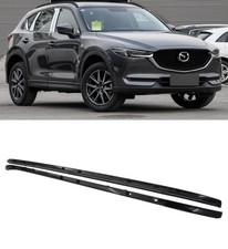 ALUMINIUM ROOF RAILS ROOF BARS BLACK FOR MAZDA CX-5 2ND GENERATION KF 2017+