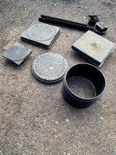 JOB LOT INSPECTION CHAMBERS SQUARE ROUND ACO DRAINAGE LINEAR COVER MANHOLE