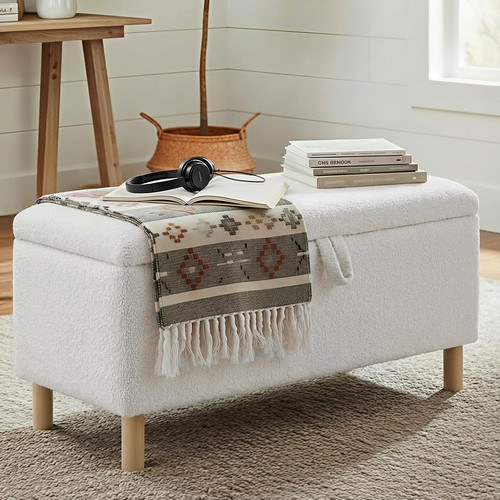 Colamy large ottoman - ottoman, storage