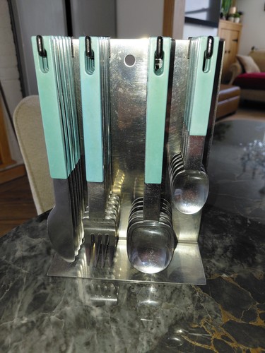 Vintage hanging cutlery set - vintage,