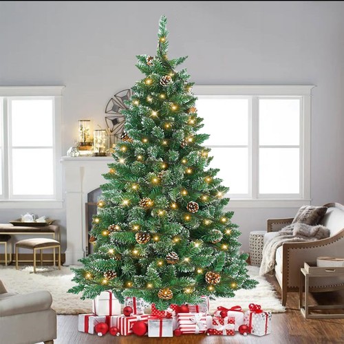 Snow frosted christmas - frosted,