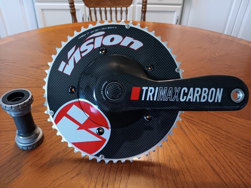 Vision trimax carbon crankset - vision,