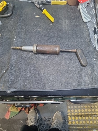 Vintage grease gun london - vintage,