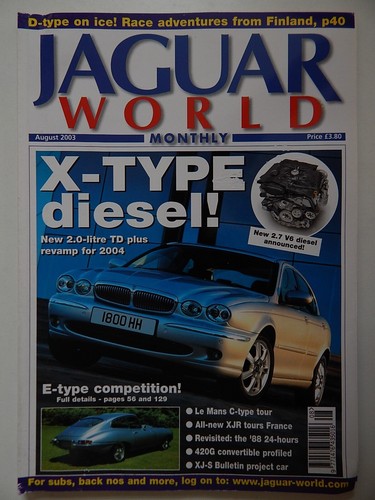 Jaguar world monthly august - monthly,