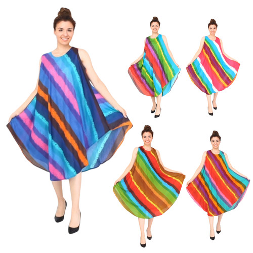 New umbrella dress top rainbow - umbrella,