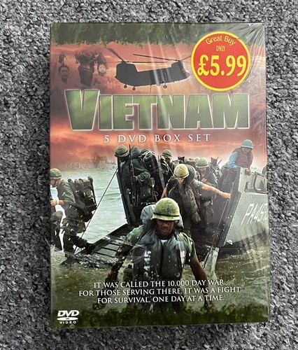 Vietnam war dvd box - vietnam,