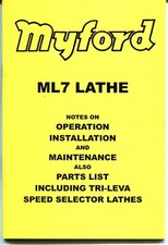Myford ML7 Handbook.      (91)