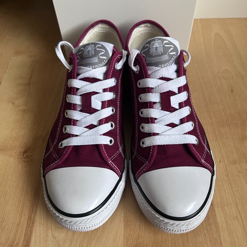Dunlop canvas low burgundy - dunlop,