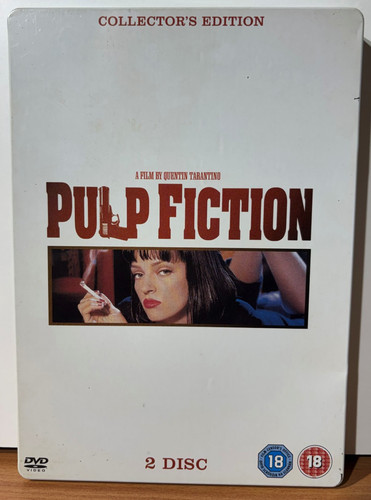 Pulp fiction dvd disc - fiction, 2